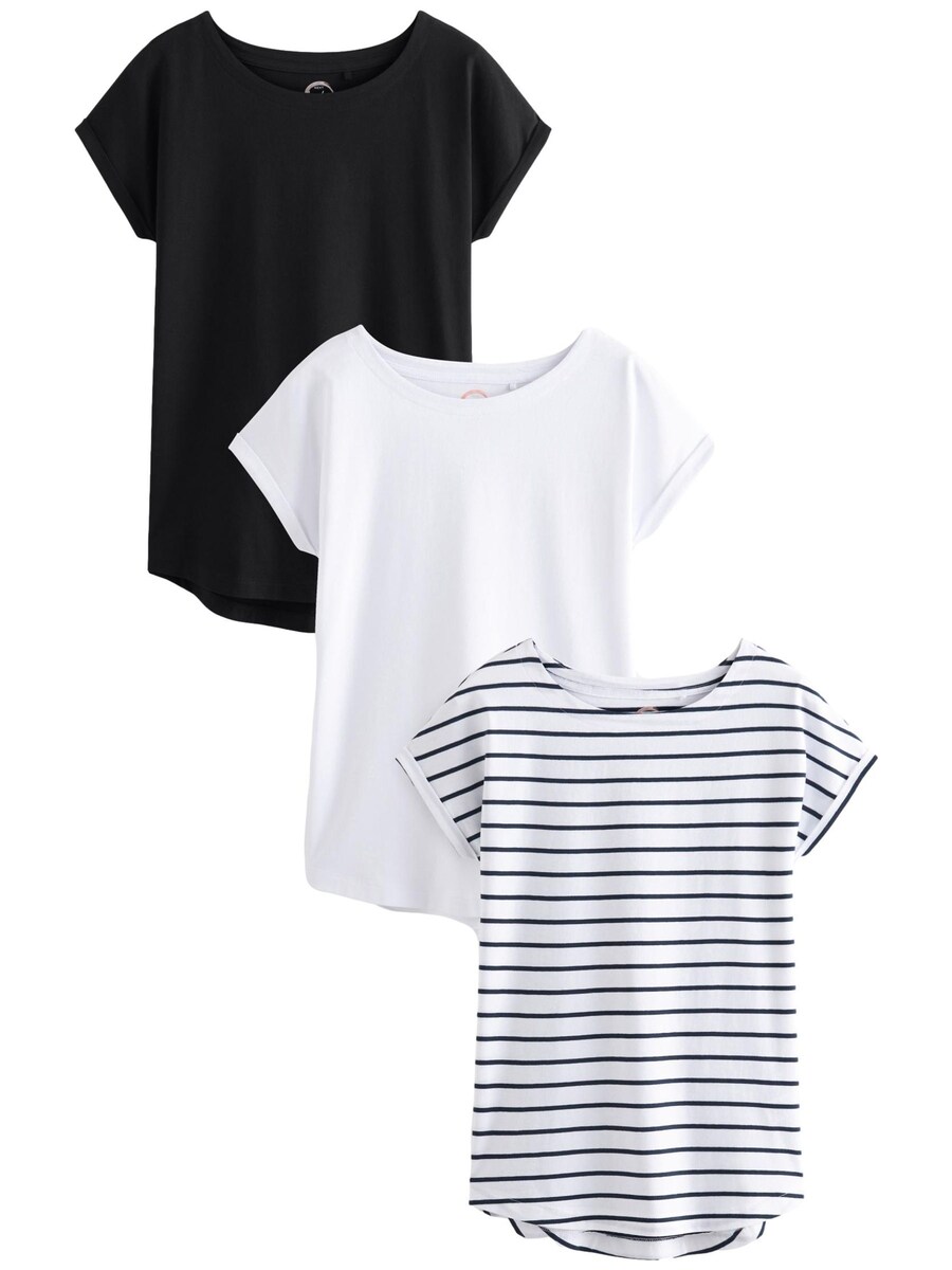 Рубашка Next, черный/белый
Рубашка Next, черный/белый