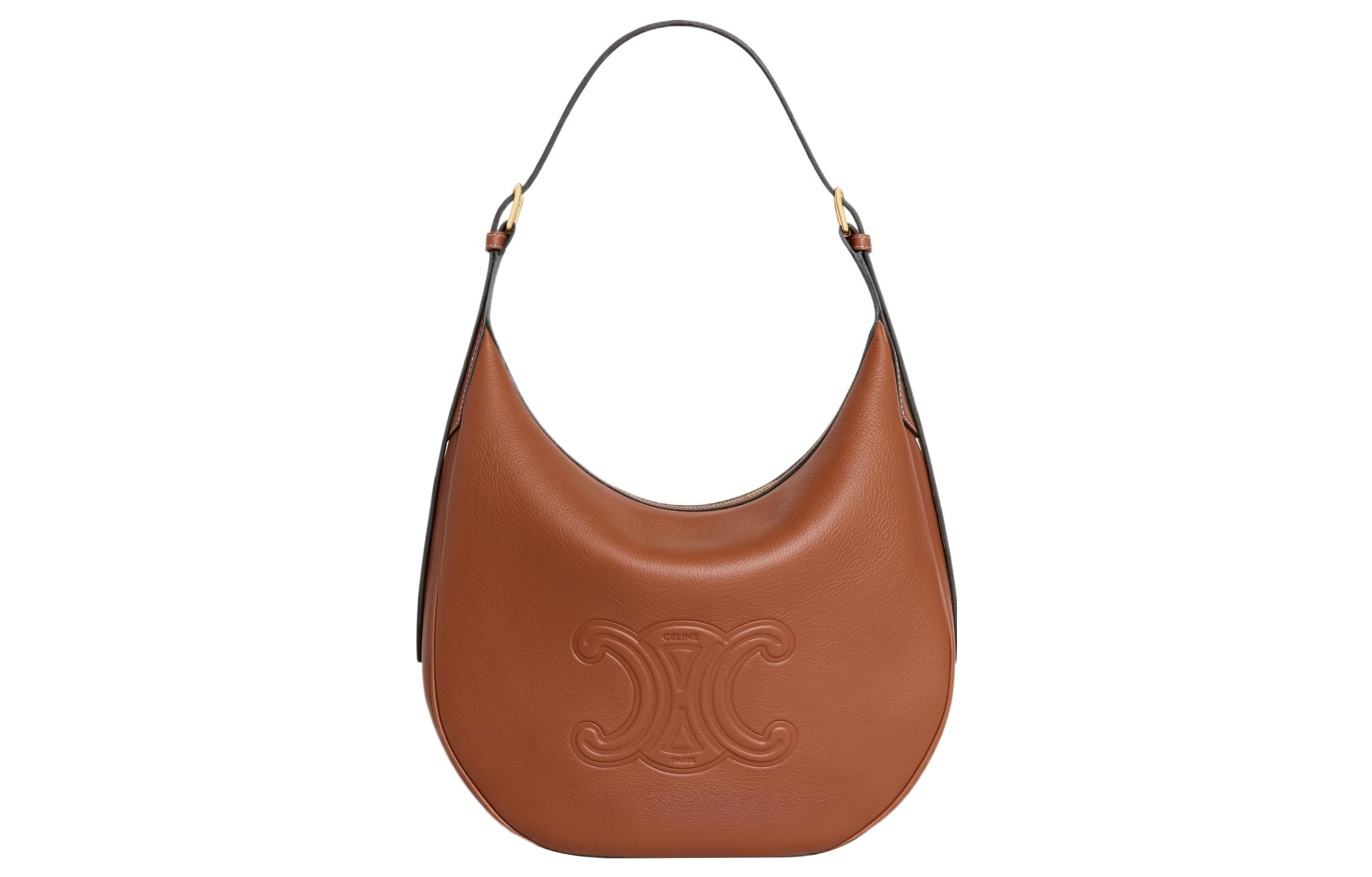 CELINE Heloise Soft Calfskin Handbag, Shoulder Bag Women's Brown
CELINE Heloise Soft Calfskin Handbag, Shoulder Bag Women's Brown