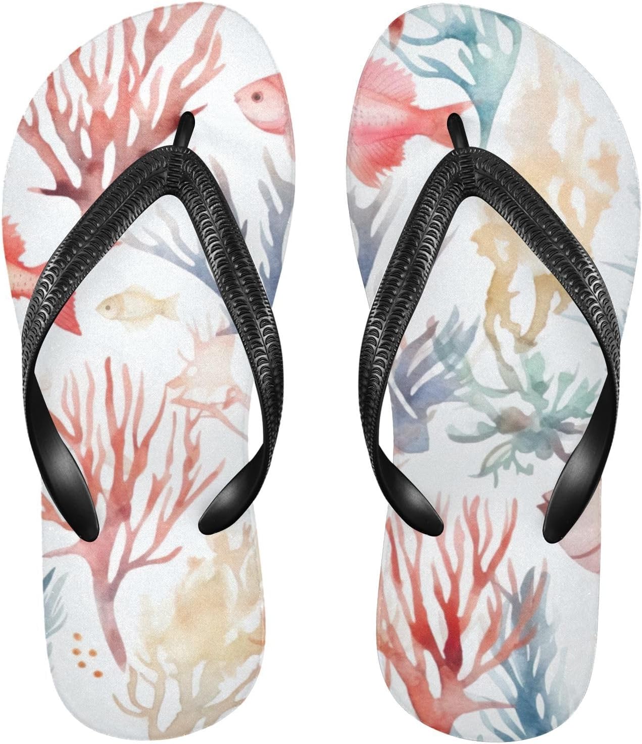 Женские и мужские летние пляжные шлепанцы Pink Coral с коралловой рыбкой для душа Kfbe
Женские и мужские летние пляжные шлепанцы Pink Coral с коралловой рыбкой для душа Kfbe