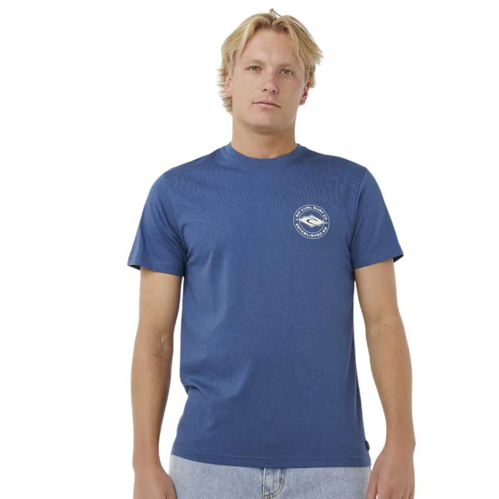 Футболка с коротким рукавом Rip Curl Staple, синий
Футболка с коротким рукавом Rip Curl Staple, синий