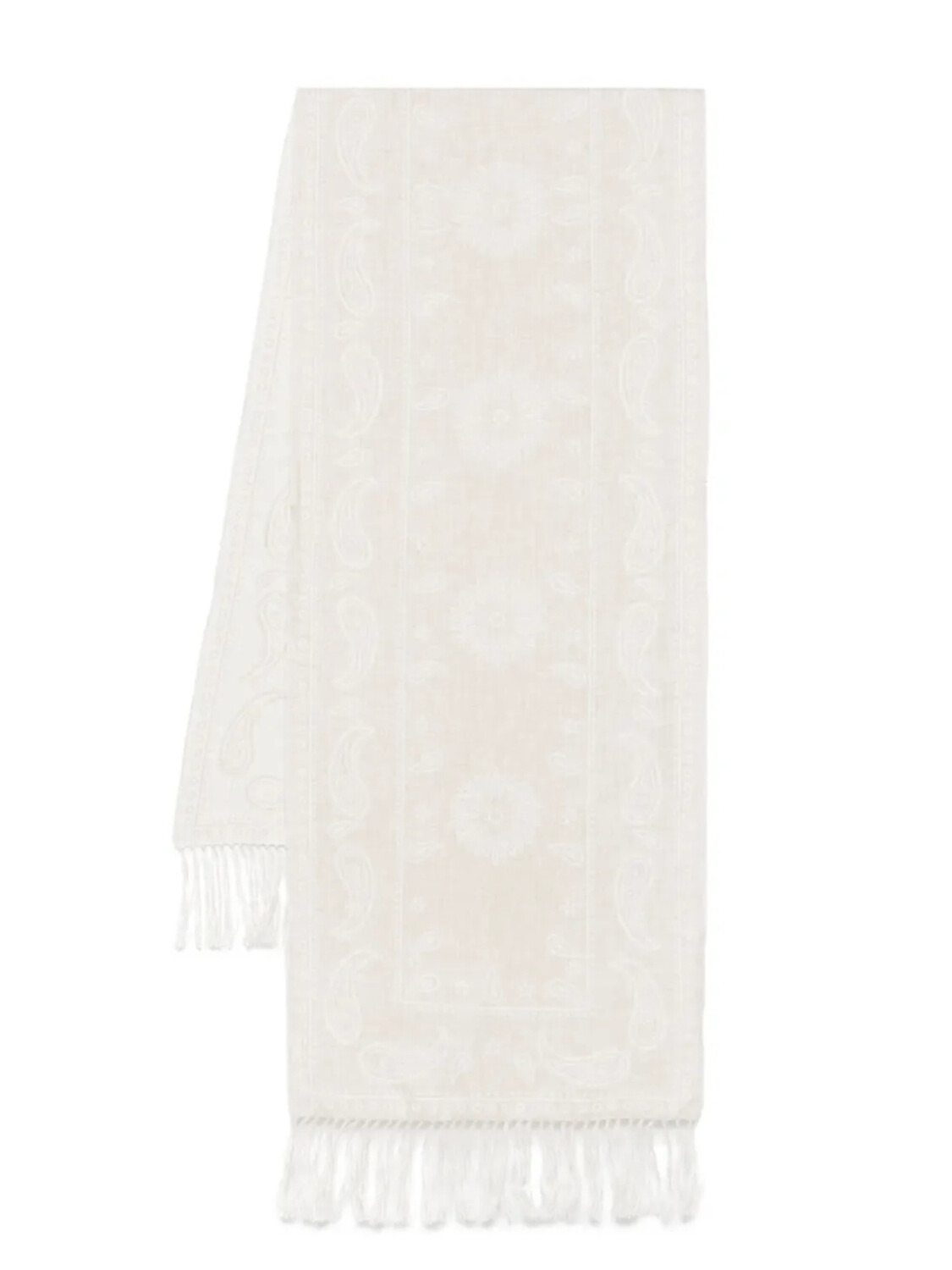 Eleventy жаккардовый шарф с узором пейсли, нейтральный
Eleventy жаккардовый шарф с узором пейсли, нейтральный