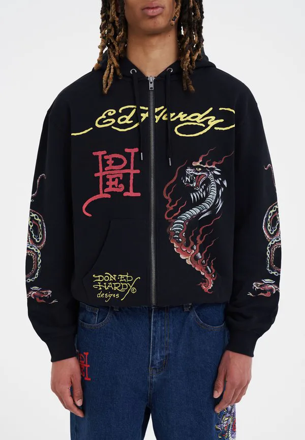 Толстовка с двойным капюшоном и застежкой-молнией Ed Hardy, Black, Черный, Толстовка с двойным капюшоном и застежкой-молнией Ed Hardy, Black
Толстовка с двойным капюшоном и застежкой-молнией Ed Hardy, Black, Черный, Толстовка с двойным капюшоном и застежкой-молнией Ed Hardy, Black
