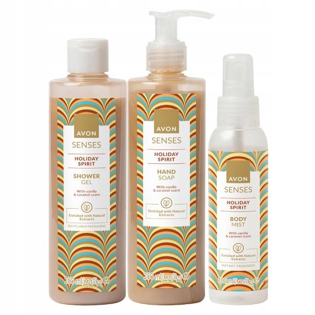 Набор из трех косметических средств AVON Holiday Spirit
Набор из трех косметических средств AVON Holiday Spirit
