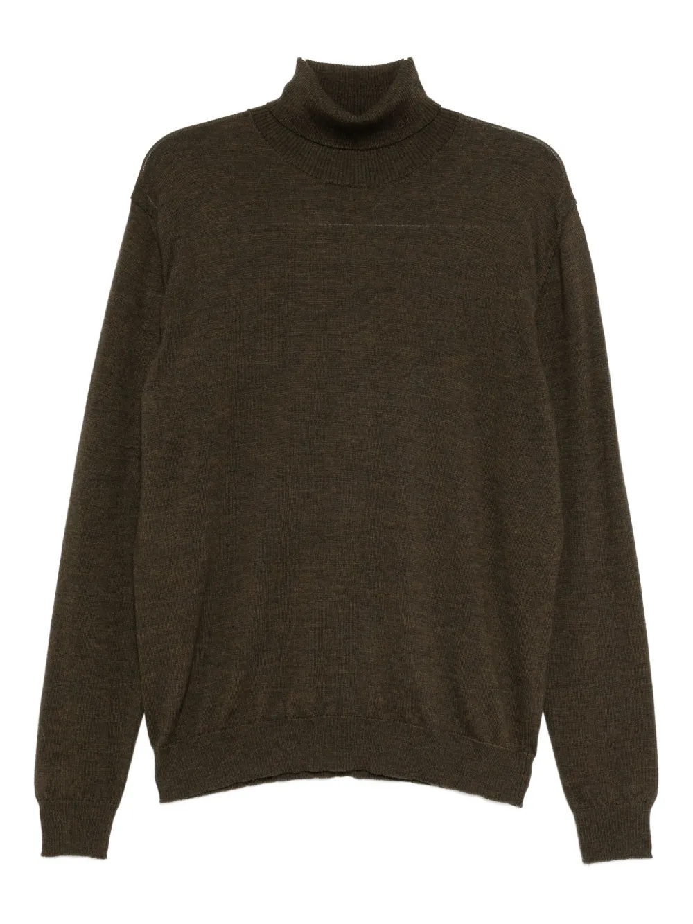 Шерстяной свитер с высоким воротом Massimo Alba, коричневый
Шерстяной свитер с высоким воротом Massimo Alba, коричневый