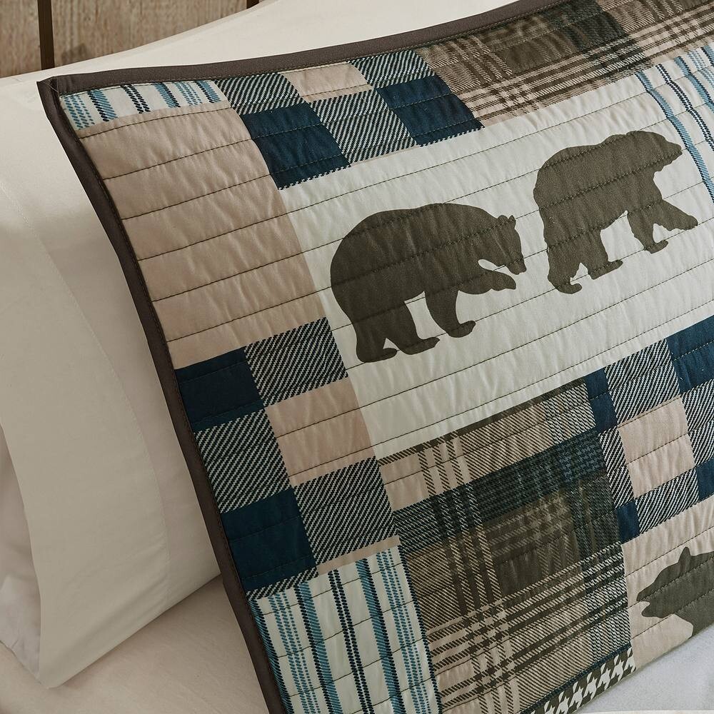 Комплект одеял большого размера Woolrich Twin Falls с накидками и декоративной подушкой, коричневый
Комплект одеял большого размера Woolrich Twin Falls с накидками и декоративной подушкой, коричневый