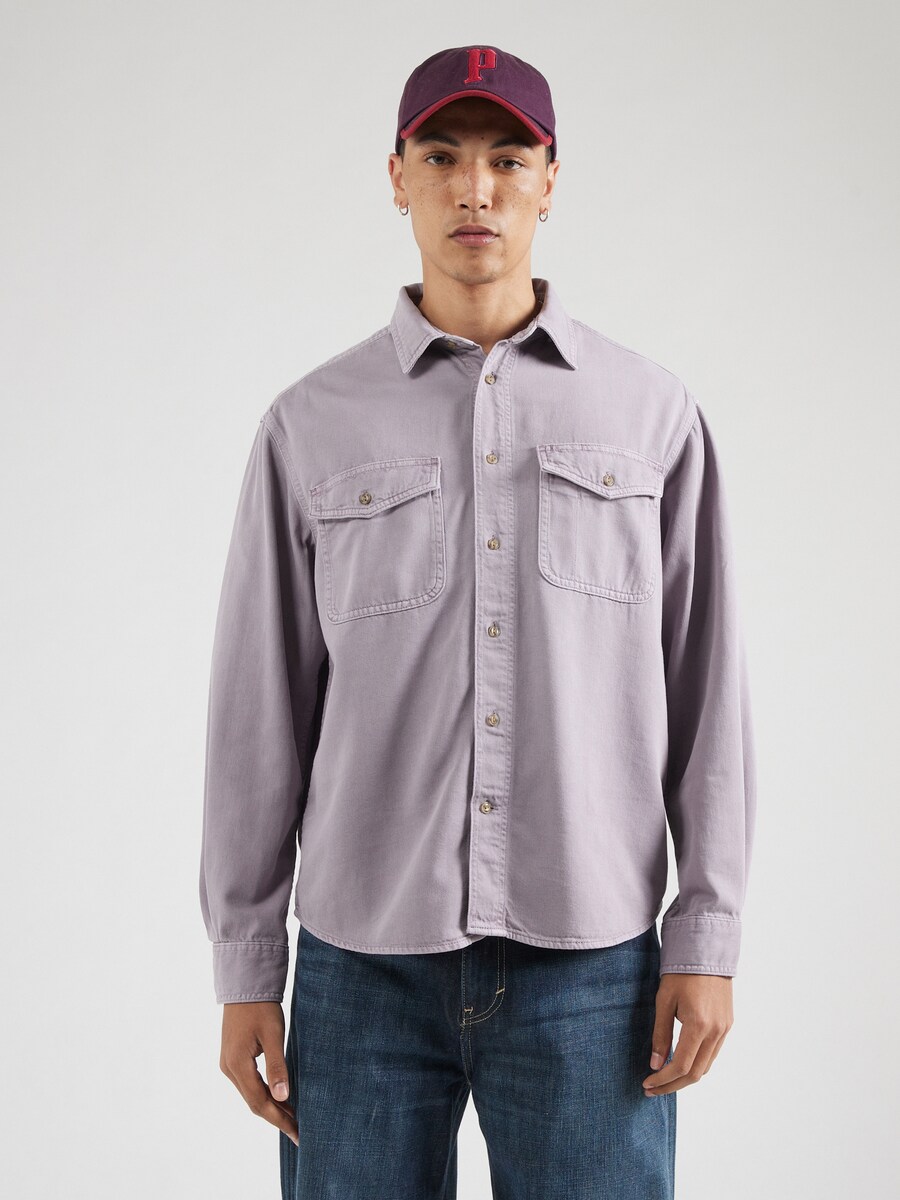 Рубашка на пуговицах классического кроя GAP, сиреневый
Рубашка на пуговицах классического кроя GAP, сиреневый