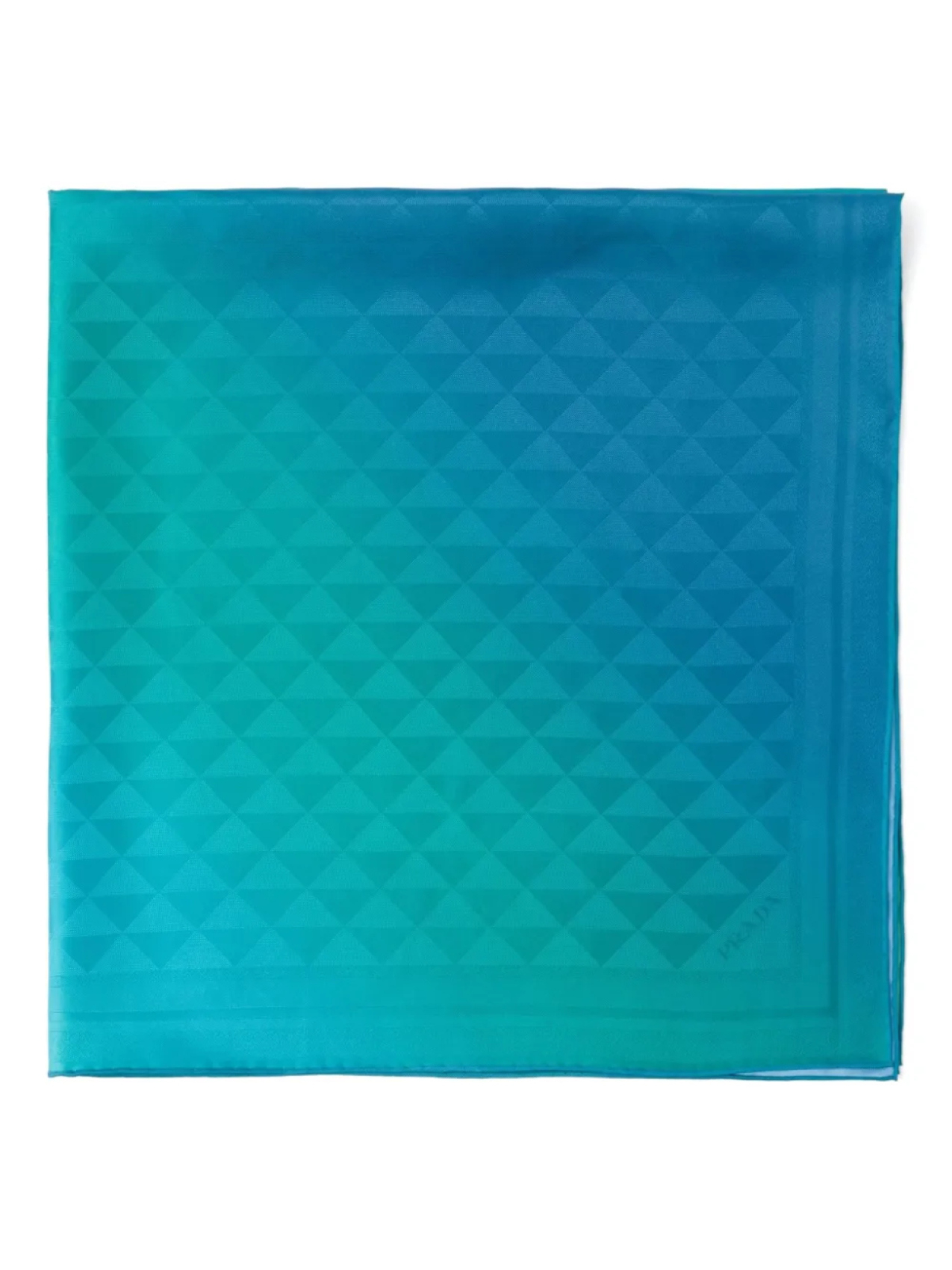 Шелковый платок с принтом Prada, синий
Шелковый платок с принтом Prada, синий