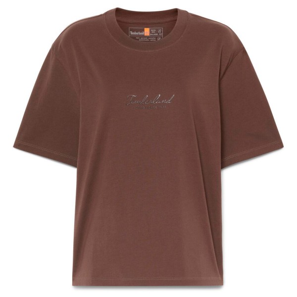 Женская футболка из плотной ткани с короткими рукавами и принтом "Lush Comfort" Timberland, коричневый
Женская футболка из плотной ткани с короткими рукавами и принтом "Lush Comfort" Timberland, коричневый