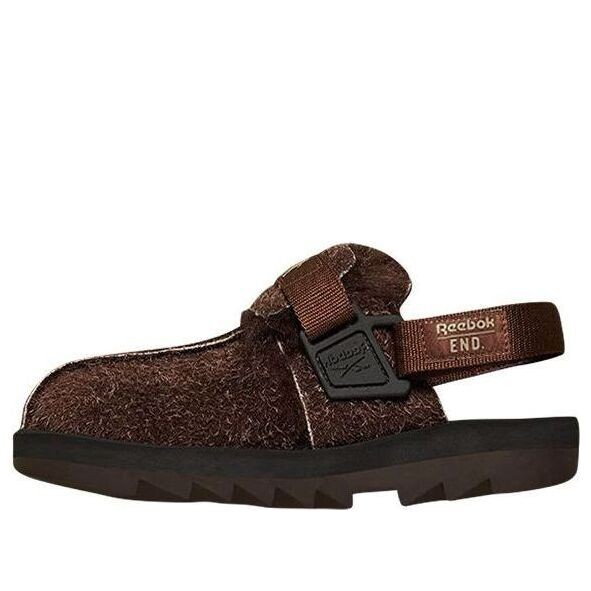 Кроссовки end. x beatnik sandal 'reported sightings - big foot' Reebok, коричневый 
Кроссовки end. x beatnik sandal 'reported sightings - big foot' Reebok, коричневый