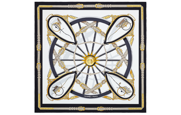 HERMES Шелковый шарф Unisex Black
HERMES Шелковый шарф Unisex Black