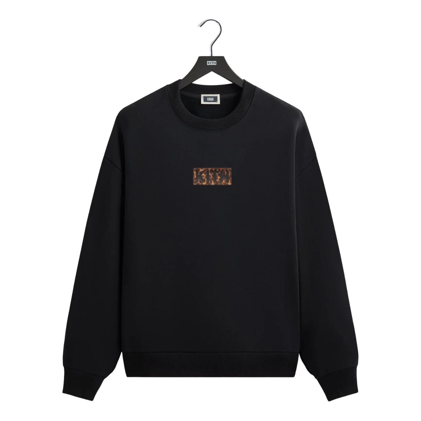 Свитшот KITH Classic Logo Leopard Applique Nelson Crewneck 'Black'
Свитшот KITH Classic Logo Leopard Applique Nelson Crewneck 'Black'