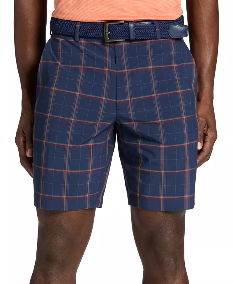 Мужские шорты для гольфа в клетку Walter Hagen Performance 11, цвет Plaid Navy
Мужские шорты для гольфа в клетку Walter Hagen Performance 11, цвет Plaid Navy