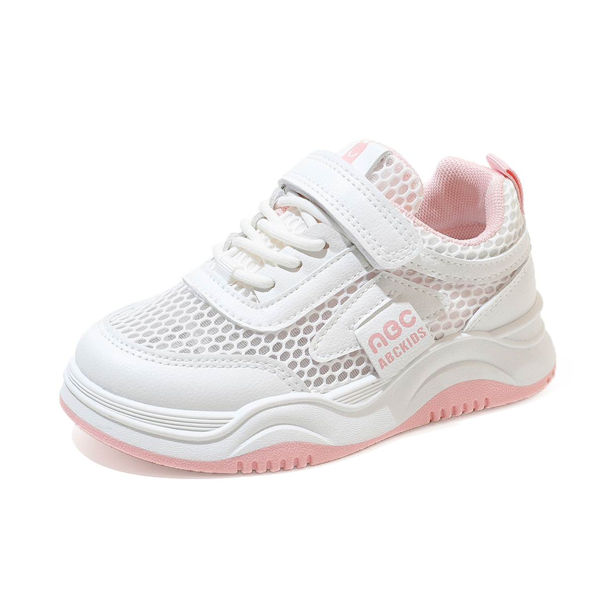 Износостойкие, легкие, амортизирующие, нескользящие, дышащие, низкие повседневные кроссовки для детей ABC KIDS, белый/розовый
Износостойкие, легкие, амортизирующие, нескользящие, дышащие, низкие повседневные кроссовки для детей ABC KIDS, белый/розовый
