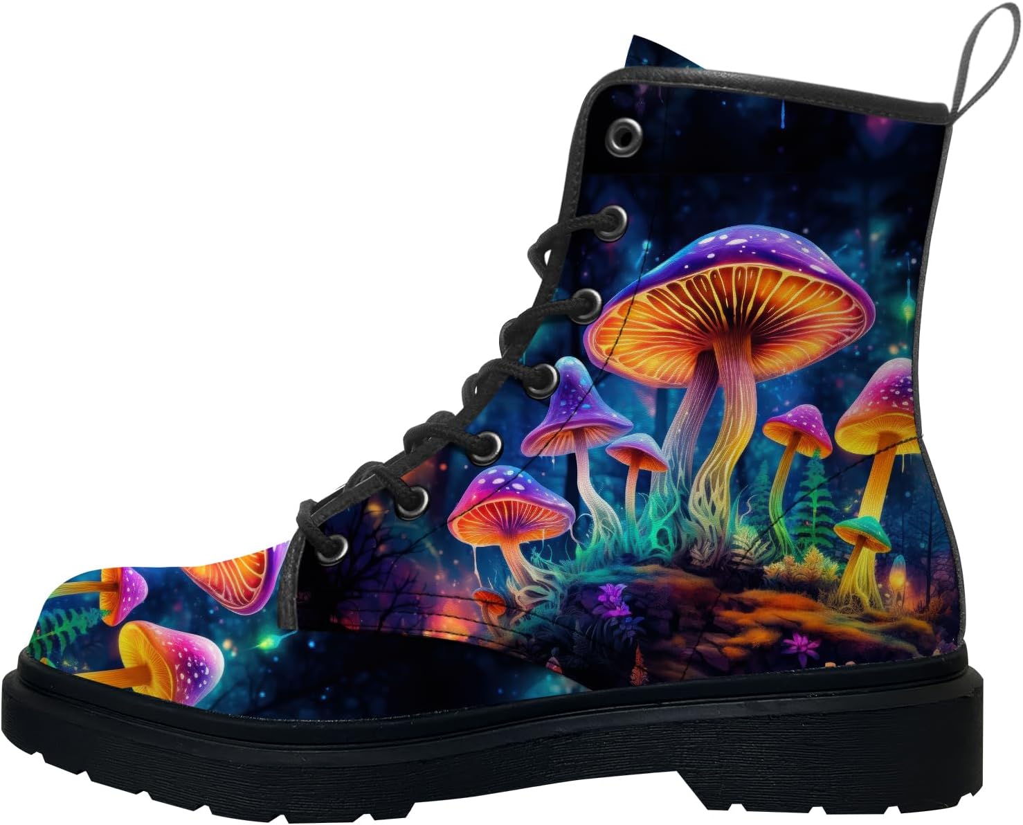 Ботинки-грибы для женщин и мужчин, армейские ботинки из искусственной кожи на шнуровке, ботильоны, подарки для нее и для него Generic, 8103 Mushroom Colorful
Ботинки-грибы для женщин и мужчин, армейские ботинки из искусственной кожи на шнуровке, ботильоны, подарки для нее и для него Generic, 8103 Mushroom Colorful