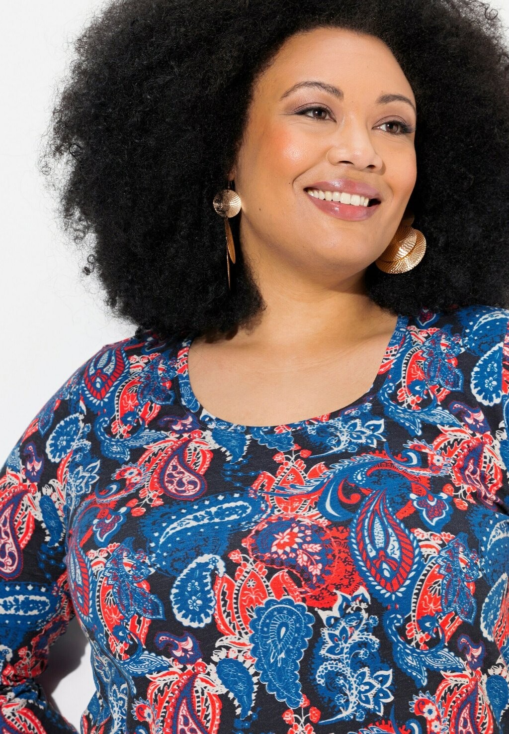 Топ с длинными рукавами A-LINE SWING Ulla Popken, мультиколор
Топ с длинными рукавами A-LINE SWING Ulla Popken, мультиколор