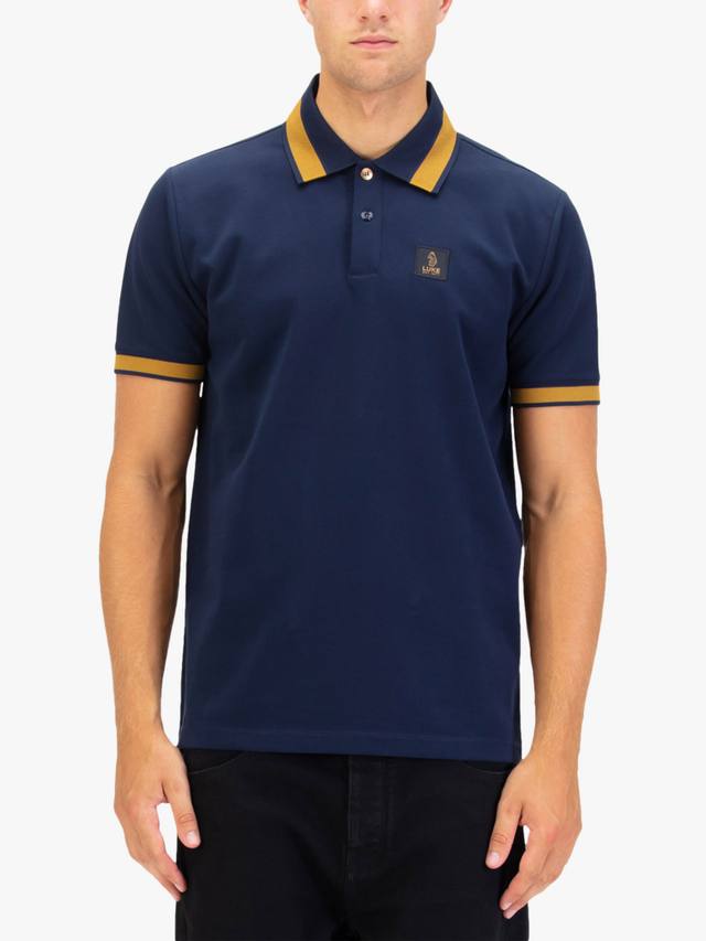 Макити поло с коротким рукавом Regular Fit LUKE 1977, Navy Gold
Макити поло с коротким рукавом Regular Fit LUKE 1977, Navy Gold