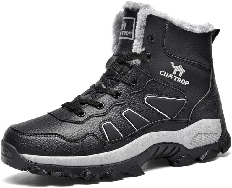 Мужские кожаные водонепроницаемые высокие зимние сапоги ELSHTIDE с плюшевой подкладкой, зимние теплые шерстяные нескользящие повседневные спортивные походные обувь, черный
Мужские кожаные водонепроницаемые высокие зимние сапоги ELSHTIDE с плюшевой подкладкой, зимние теплые шерстяные нескользящие повседневные спортивные походные обувь, черный