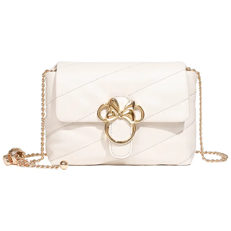 Disney Минни серия женская кожаная сумка через плечо, Ecru
Disney Минни серия женская кожаная сумка через плечо, Ecru