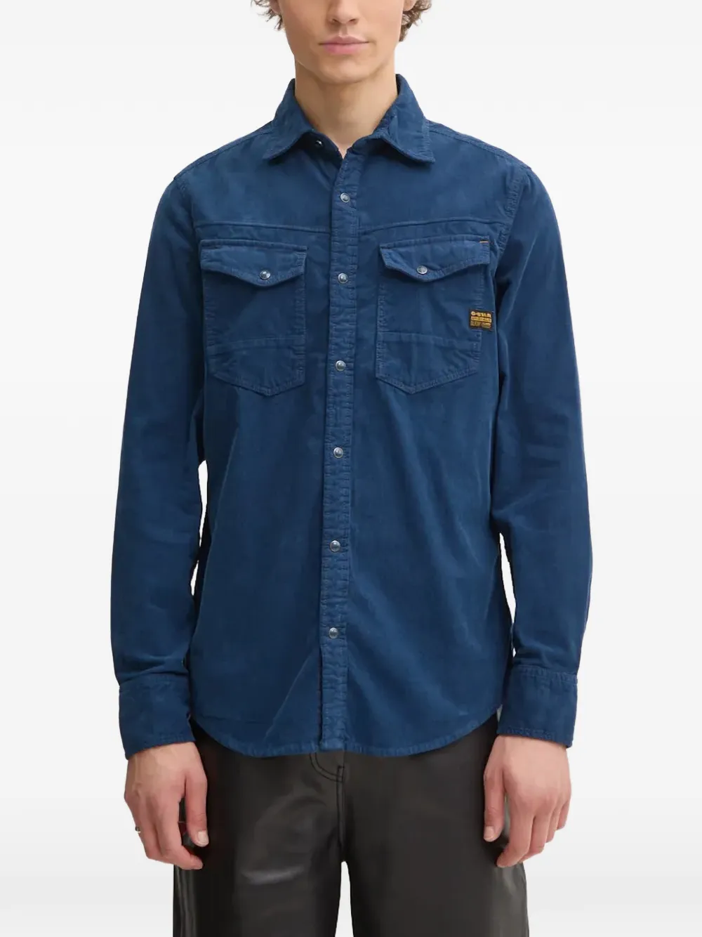 Вельветовая рубашка Dakota G-Star Raw, синий
Вельветовая рубашка Dakota G-Star Raw, синий