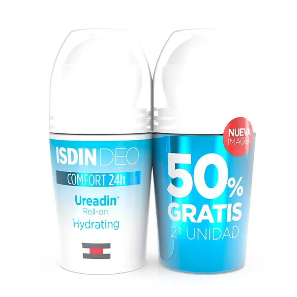 Увлажняющий шариковый дезодорант Comfort 24H Ureadin Isdin, 1 UD 
Увлажняющий шариковый дезодорант Comfort 24H Ureadin Isdin, 1 UD