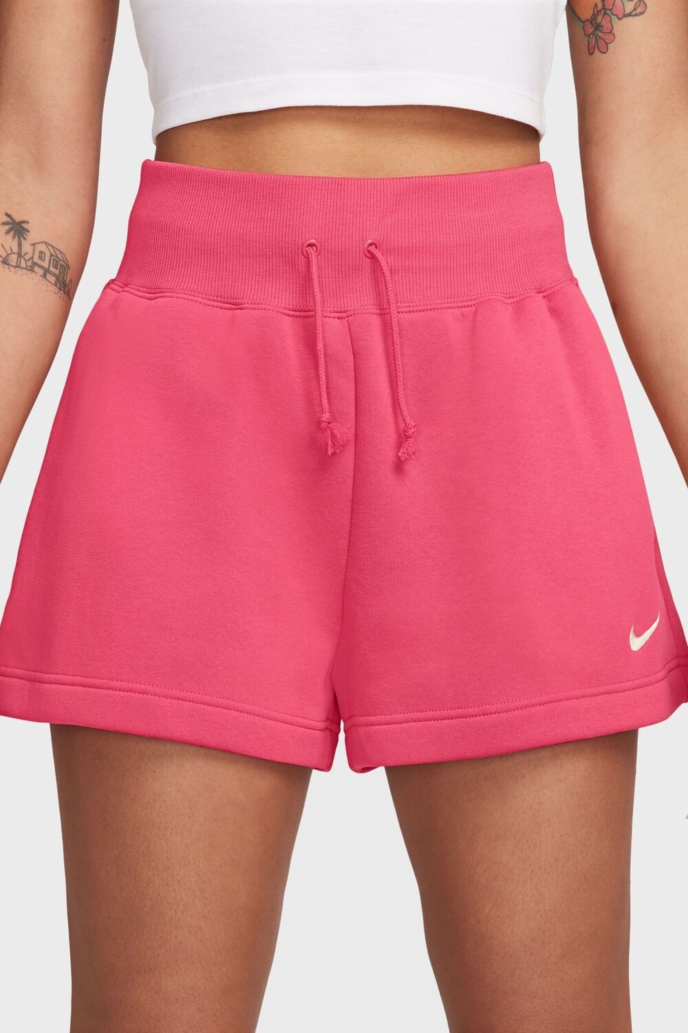 Спортивные шорты из флиса Phoenix с высокой талией и свободными рукавами Nike, красный
Спортивные шорты из флиса Phoenix с высокой талией и свободными рукавами Nike, красный