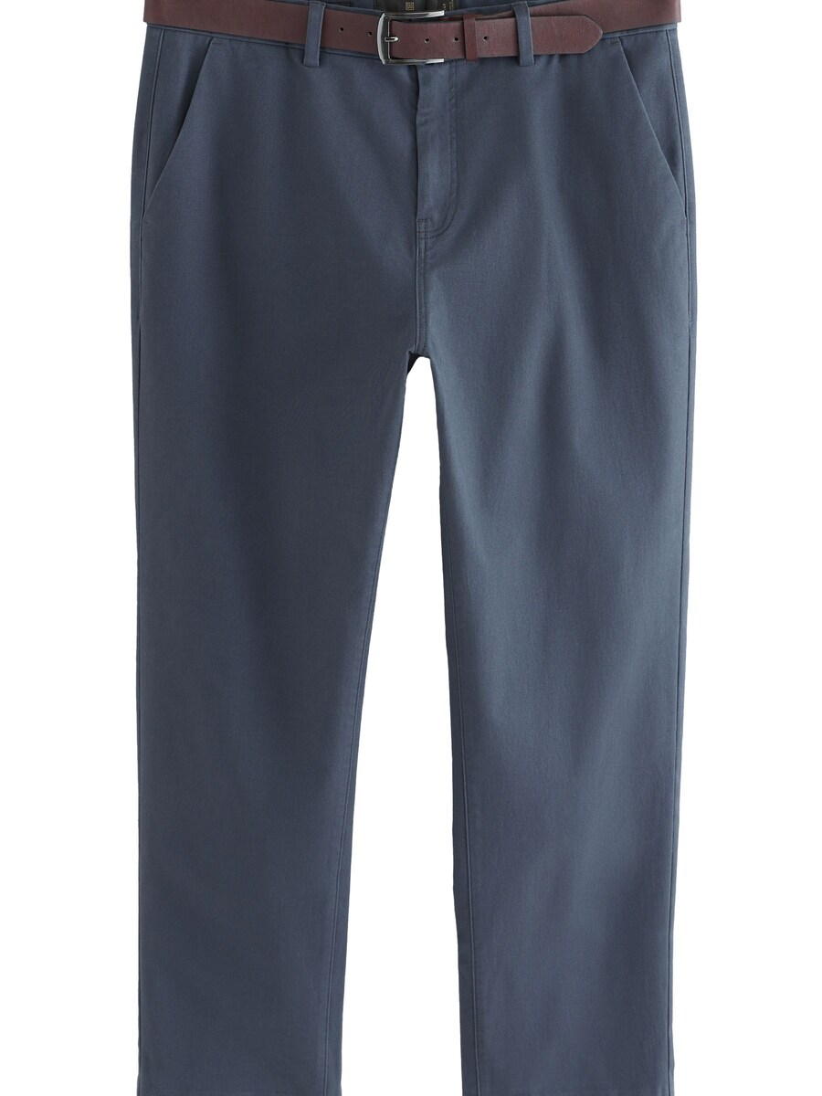 Обычные брюки-чинос Next, дымно-синий 
Обычные брюки-чинос Next, дымно-синий