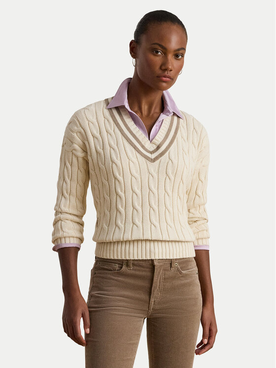 Свитер relaxed fit 200979662003 Lauren Ralph Lauren, экрю
Свитер relaxed fit 200979662003 Lauren Ralph Lauren, экрю