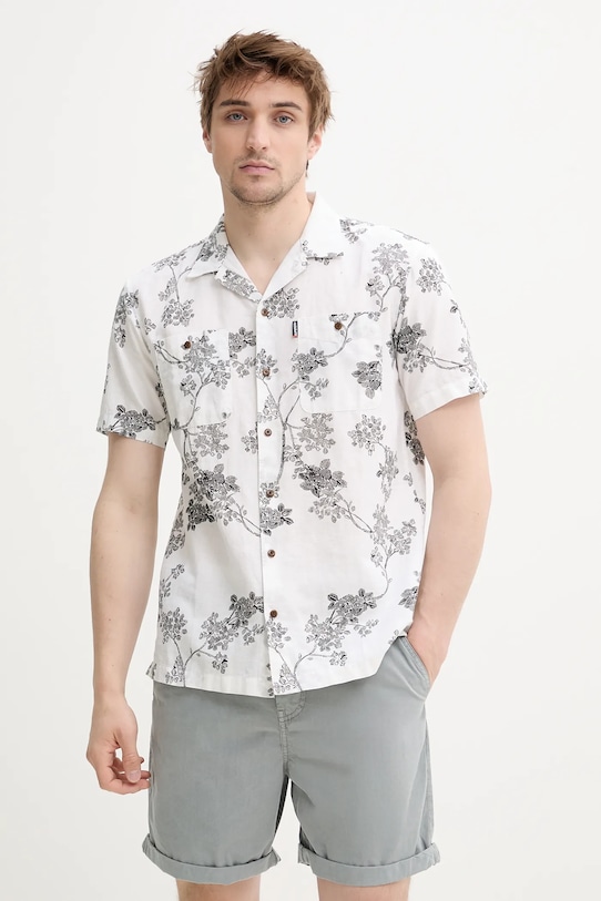 Рубашка с добавлением льна Superdry, белый
Рубашка с добавлением льна Superdry, белый