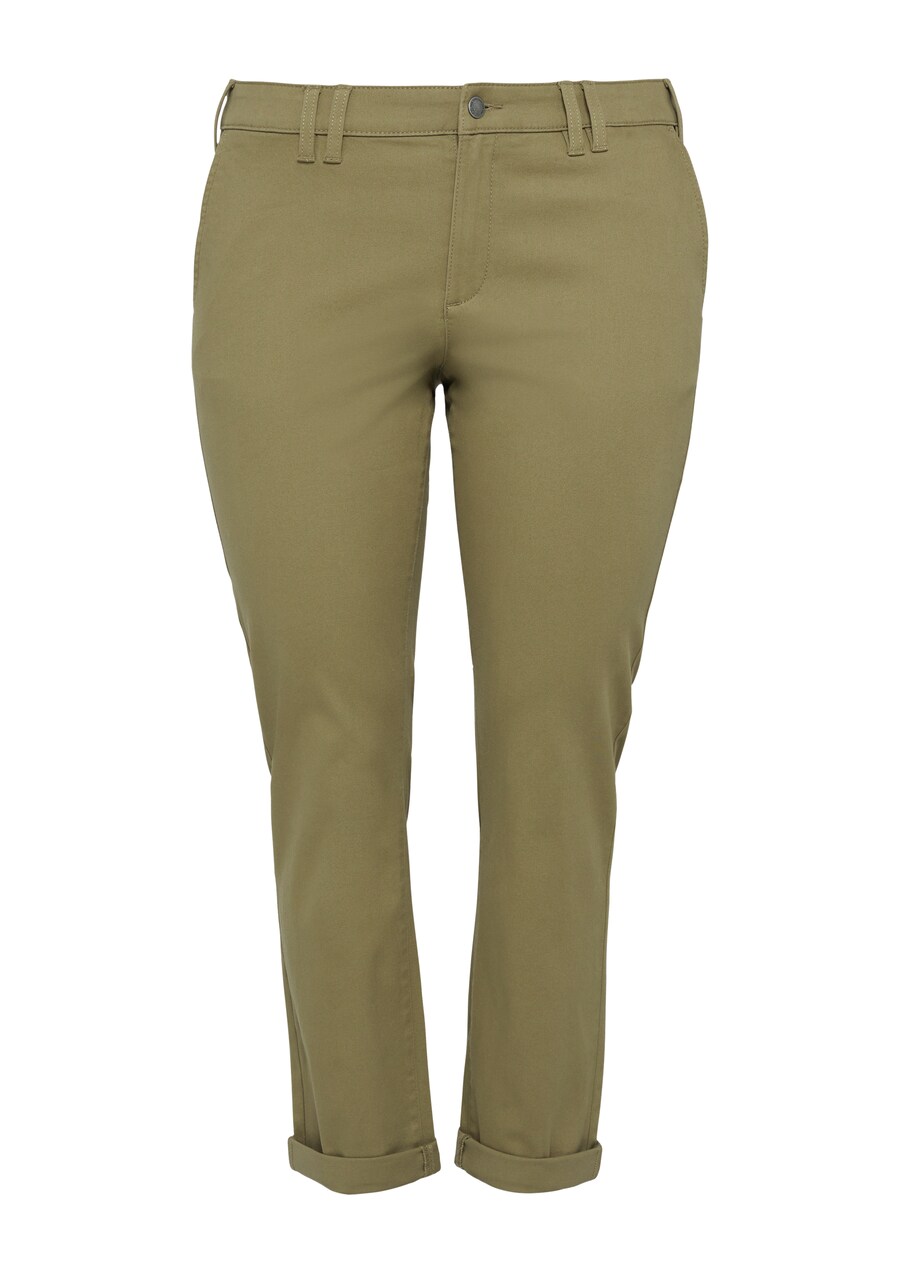 Узкие брюки-чинос QS, хаки
Узкие брюки-чинос QS, хаки
