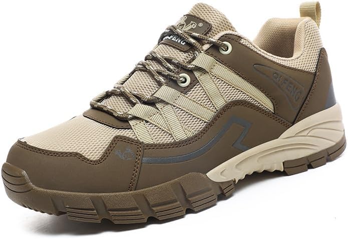 Мужские водонепроницаемые походные кроссовки с дышащей сеткой, легкие низкие кроссовки для треккинга на открытом воздухе, противоскользящие походные ботинки на все сезоны Qacksv, хаки
Мужские водонепроницаемые походные кроссовки с дышащей сеткой, легкие низкие кроссовки для треккинга на открытом воздухе, противоскользящие походные ботинки на все сезоны Qacksv, хаки