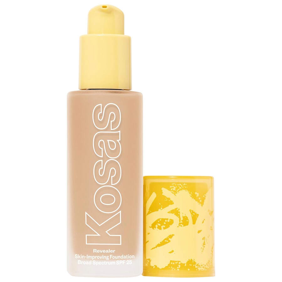 Тональный крем Revealer Skin-Improving Foundation SPF 25 с гиалуроновой кислотой и ниацинамидом Kosas, 1 oz /30 mL, Very Light Neutral 110
Тональный крем Revealer Skin-Improving Foundation SPF 25 с гиалуроновой кислотой и ниацинамидом Kosas, 1 oz /30 mL, Very Light Neutral 110