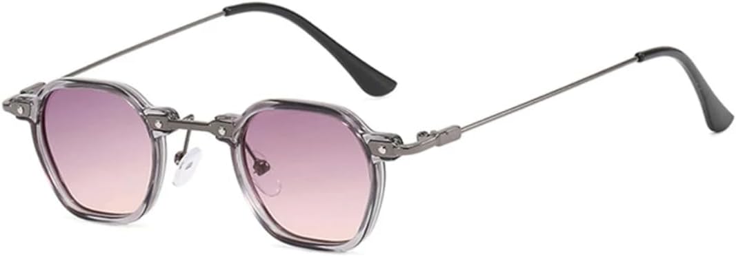 Солнцезащитные очки с защитой UV400 | Компактная панк-оправа с металлическими дужками | Для женщин и мужчин, для занятий спортом на открытом воздухе и вождения DSVIGF, Gray Gray Pink
Солнцезащитные очки с защитой UV400 | Компактная панк-оправа с металлическими дужками | Для женщин и мужчин, для занятий спортом на открытом воздухе и вождения DSVIGF, Gray Gray Pink