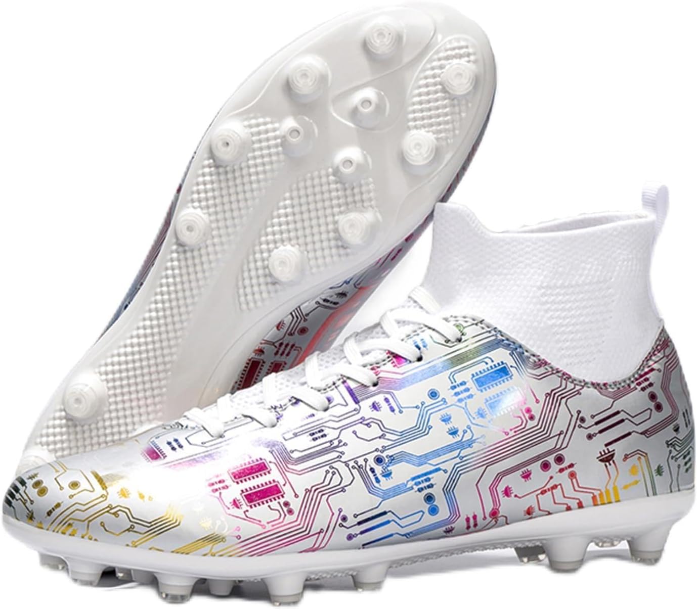 Кроссовки для футбола для взрослых унисекс для улицы, мужские тренировочные бутсы для футбольного поля, женские легкие кроссовки для зала Fdskwky, серебро
Кроссовки для футбола для взрослых унисекс для улицы, мужские тренировочные бутсы для футбольного поля, женские легкие кроссовки для зала Fdskwky, серебро