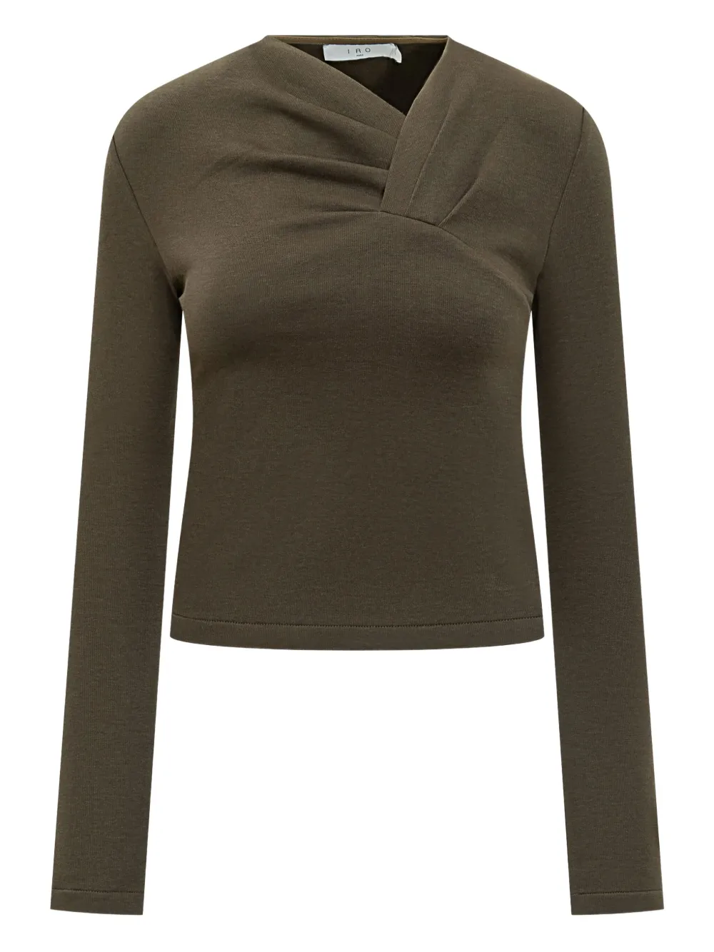 Топ с длинными рукавами Iro, зеленый
Топ с длинными рукавами Iro, зеленый