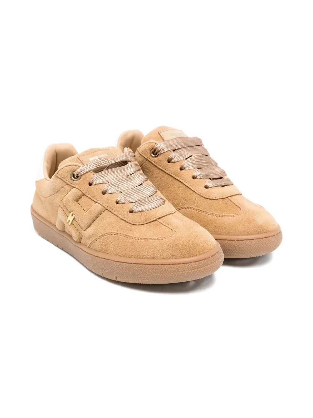 Замшевые кроссовки на шнуровке Elisabetta Franchi La Mia Bambina, нейтральный
Замшевые кроссовки на шнуровке Elisabetta Franchi La Mia Bambina, нейтральный