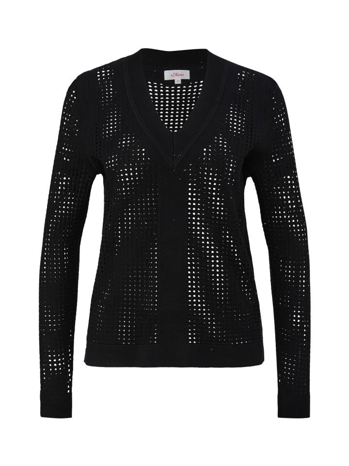 Вязаный свитер в цвете 9999_черный s.Oliver
Вязаный свитер в цвете 9999_черный s.Oliver