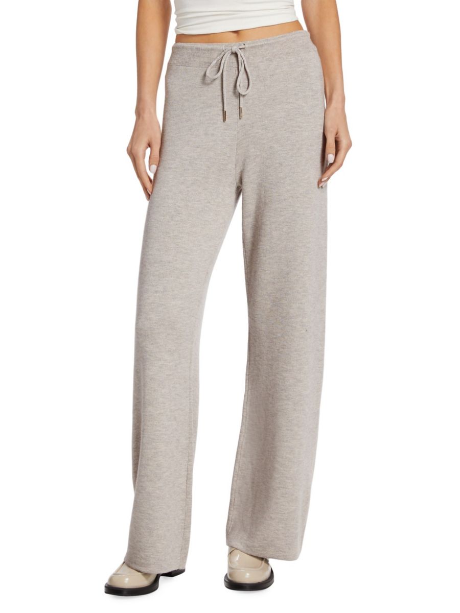 Широкие брюки двойной вязки с завязками Stellae Dux, цвет Heather Coconut
Широкие брюки двойной вязки с завязками Stellae Dux, цвет Heather Coconut