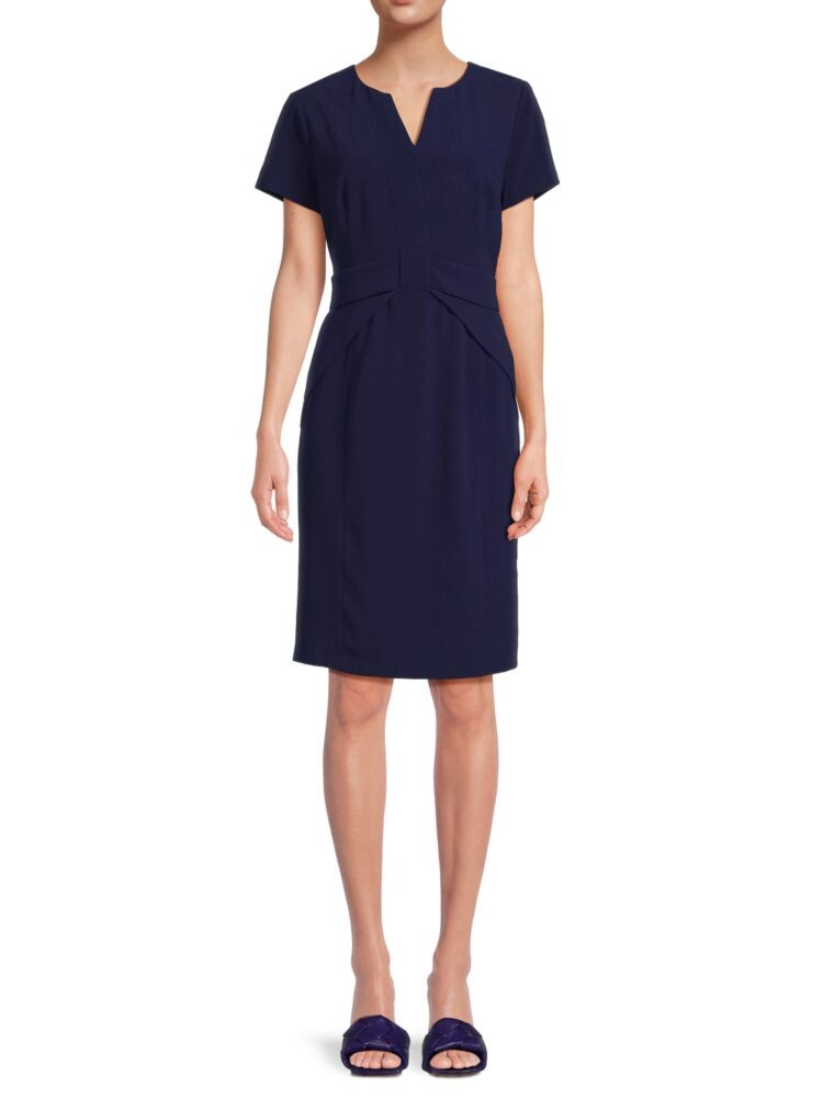 Платье-футляр с бантом Focus By Shani, темно-синий
Платье-футляр с бантом Focus By Shani, темно-синий