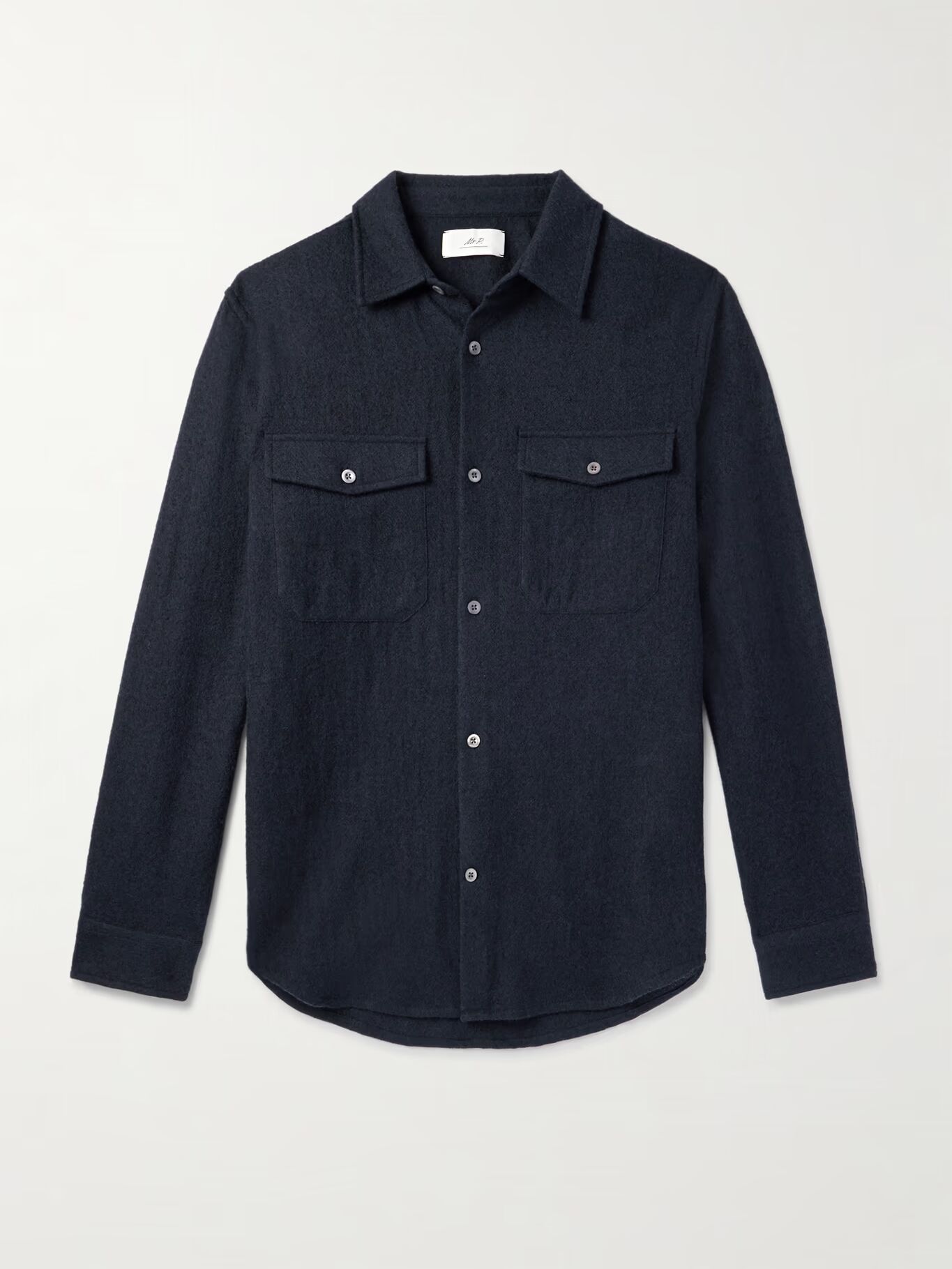 Рубашка из чесаной шерсти MR P., синий
Рубашка из чесаной шерсти MR P., синий