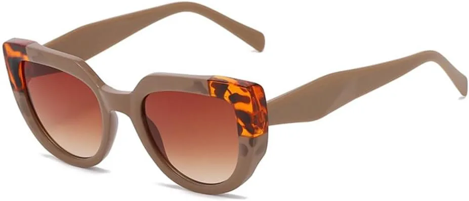 Солнцезащитные очки «кошачий глаз» для женщин и мужчин, винтажные солнцезащитные очки, модные женские очки с защитой от УФ-излучения UV400 TYUVIVO, Brown
Солнцезащитные очки «кошачий глаз» для женщин и мужчин, винтажные солнцезащитные очки, модные женские очки с защитой от УФ-излучения UV400 TYUVIVO, Brown