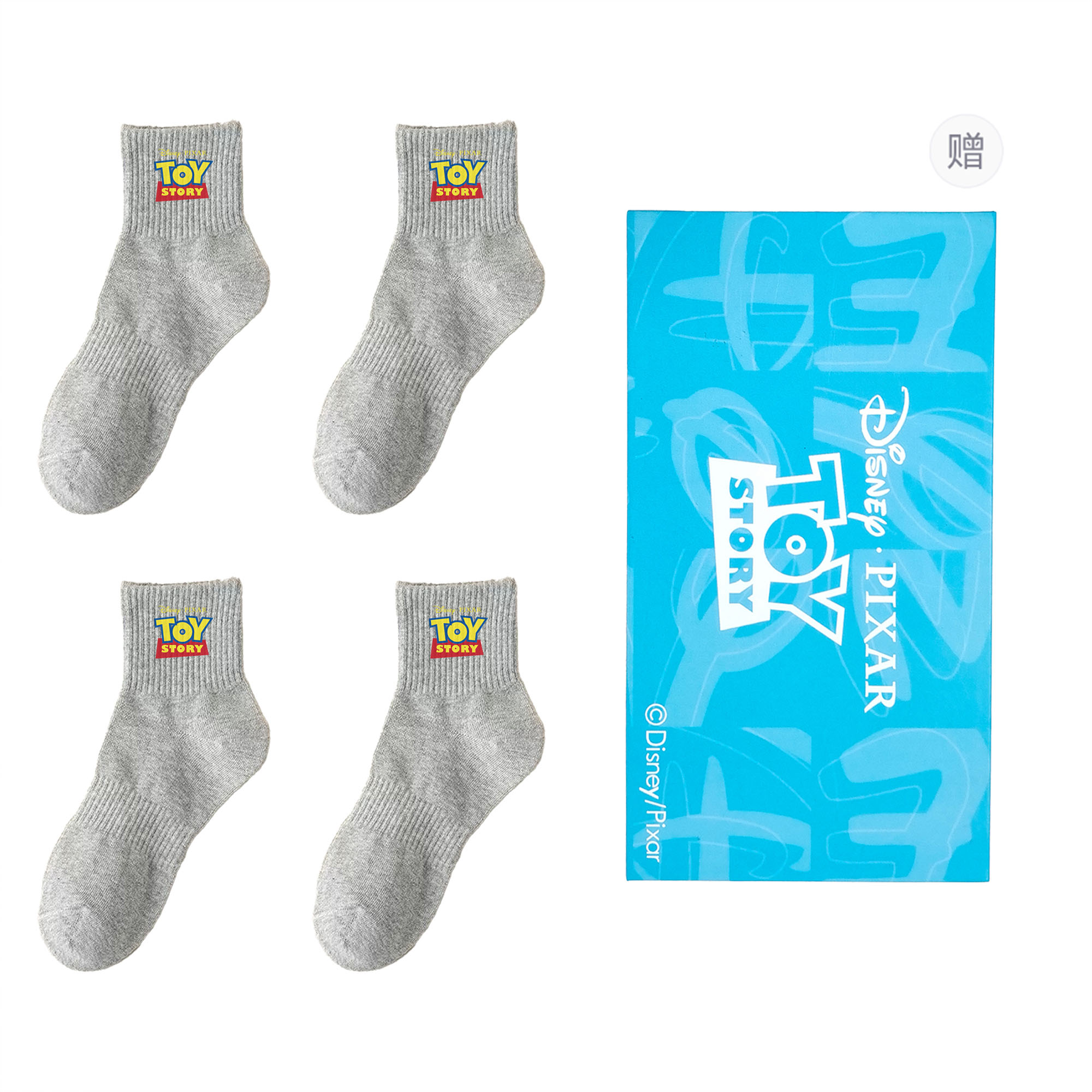 Набор из 4 пар унисекс носков Crew Disney, серый
Набор из 4 пар унисекс носков Crew Disney, серый