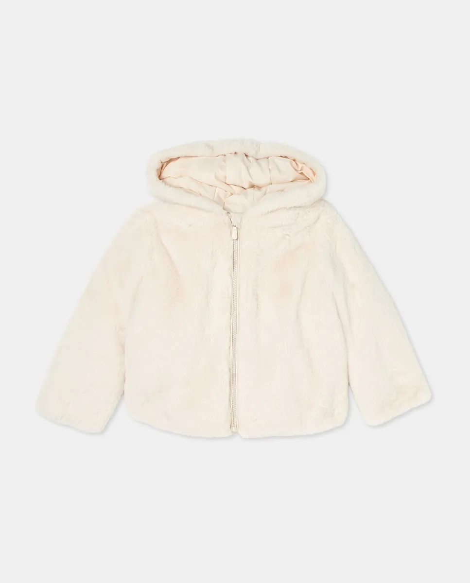 Детская куртка с капюшоном из меха Kids El Corte Inglés, экрю
Детская куртка с капюшоном из меха Kids El Corte Inglés, экрю