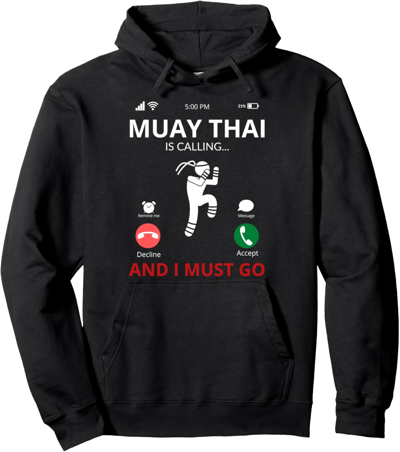 Муай Тай зовет! - Толстовка с символикой боевых искусств Muay Thai Geschenke, черный
Муай Тай зовет! - Толстовка с символикой боевых искусств Muay Thai Geschenke, черный