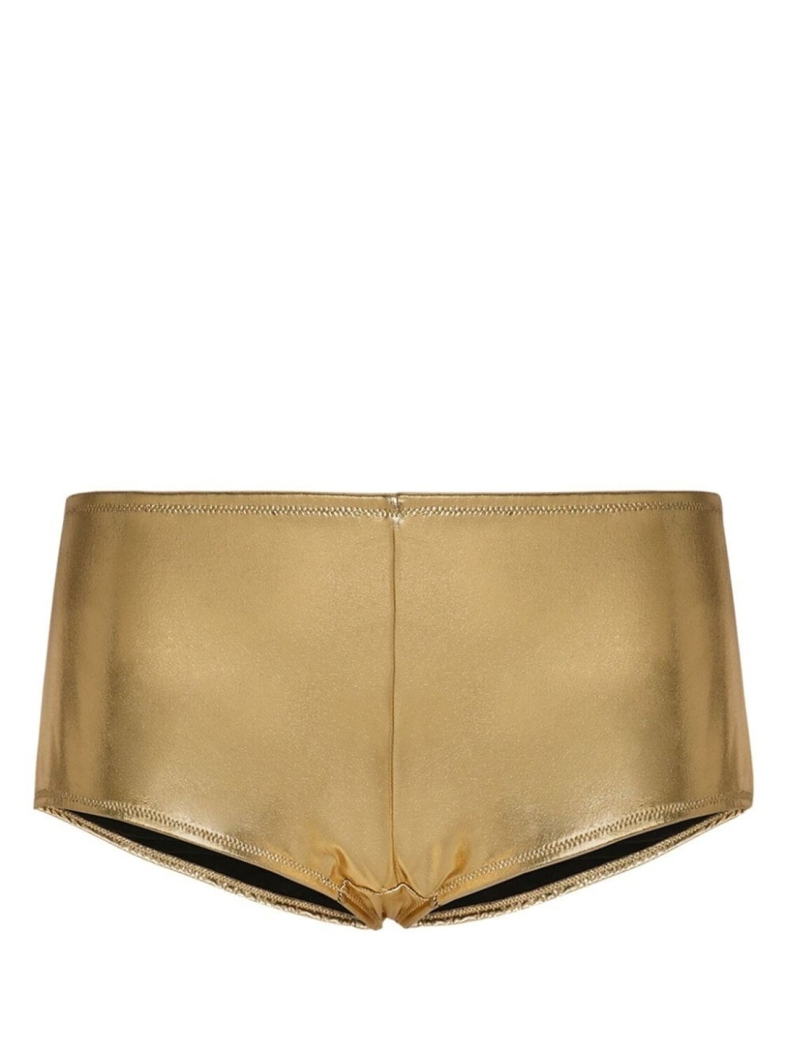 Dolce & Gabbana плавки бикини с эффектом металлик, золотой
Dolce & Gabbana плавки бикини с эффектом металлик, золотой