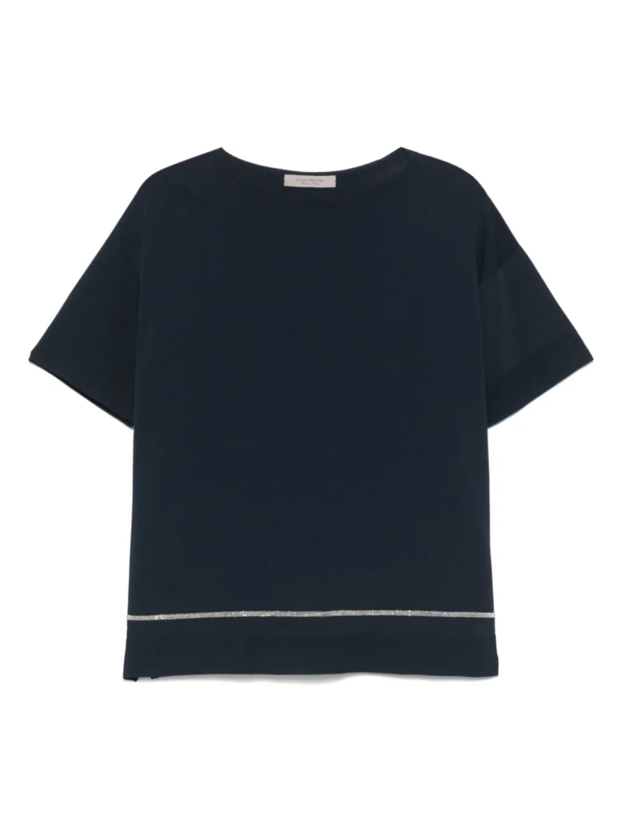 Футболка с бусинами D.Exterior, синий
Футболка с бусинами D.Exterior, синий