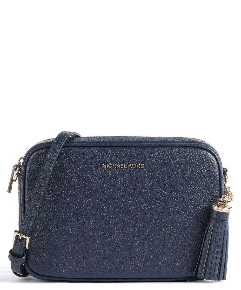 Сумка через плечо jet set из зерненой яловой кожи Michael Kors, синий 
Сумка через плечо jet set из зерненой яловой кожи Michael Kors, синий