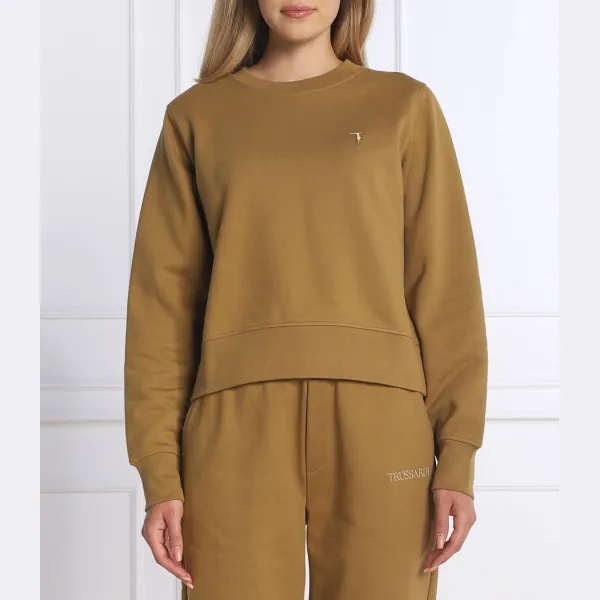 Толстовка обычного кроя Trussardi, коричневый
Толстовка обычного кроя Trussardi, коричневый