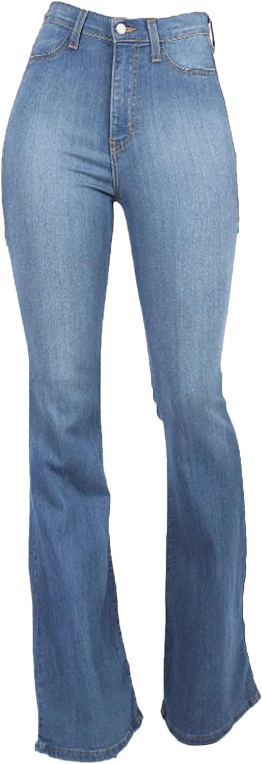 Andongnywell женские джинсы клеш с высокой талией и карманами
Andongnywell женские джинсы клеш с высокой талией и карманами