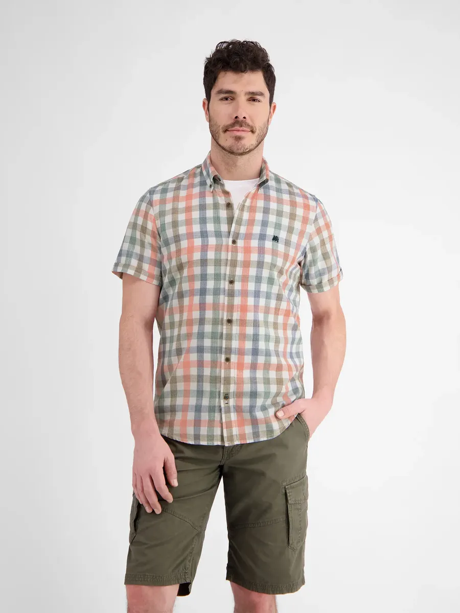 Рубашка в клетку LERROS "Рубашка в клетку с короткими рукавами LERROS", белый
Рубашка в клетку LERROS "Рубашка в клетку с короткими рукавами LERROS", белый