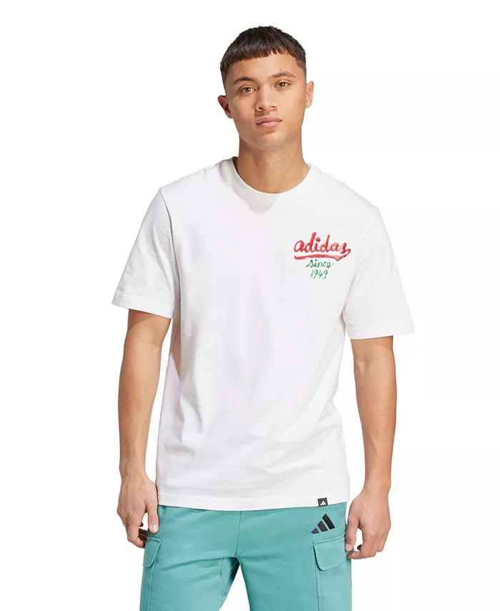 Мужская футболка с принтом Food Sauce adidas
Мужская футболка с принтом Food Sauce adidas